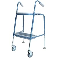 Chariot De Service NRS Healthcare Home Helper - Plateaux Amovibles Avec Bords Anti-Déversement Gris