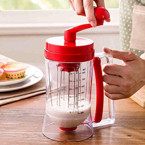 Flying Colourz Manual Pancake Batter Dispenser Cupcake Baking Essentials Cake Batter