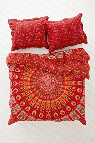 Mandala Tapestry, Indian Wall Hanging, Bohemian Bedding Single, Hippie Dorm Room Decorations, Cotton Bedspread, Hippy Wall Tapestries, Gypsy Beach Blanket, Boho Picnic Throw by Trade Star Exports
