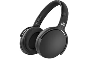 Sennheiser Hd 350Bt Cuffia Wireless Pieghevole, Nero, Senza fili