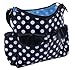 NEW 2013 THE MIRACLE BABY CHANGING BAG BLACK SPOT - CHIC