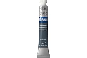 ‎WINSOR & NEWTON Winsor & Newton 8840105 Cotman Aquarellfarbe Studio Wasserfarben, lebendige hochwertige Farben mit sehr guten Verarbeitungseigenschaften 8ml Tube - Payne's Grau