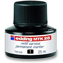 Edding RMTK 25 Blue Ink Refill 25 Ml With Capillary System Ideal - View #5