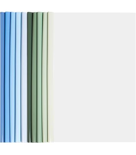 Smead Protège-rapports Polyéthylène - Lot De 12 (couleurs Assorties) - Format Lettre, Barre Coulissante Pour 25 Feuilles - Résistant à L'eau