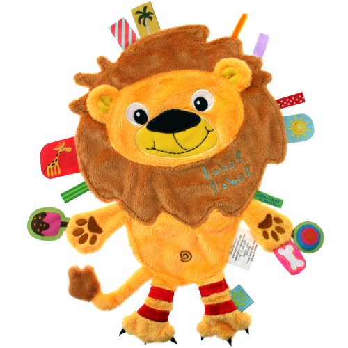 Vital Innovations Label-Label LL-FR1207 Cuddly Animal Toy Friends Lion Orange