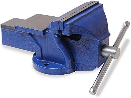 Heavy Duty 5 Inch 125mm Mechanical Manual Work Bench Cast Iron Workshop Garage Jaw Clamp Vice