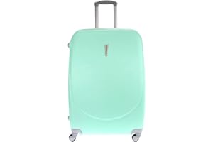 RAVENSUITCASE Maleta Mediana Rígida ABS 4 Ruedas y Cerratura Estructura Ligera Cómoda Asa Telescópica Manija Candado Combinación 24''(63.5x42x23.5 cm)