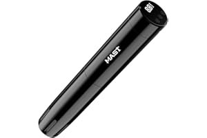 MAST TATTOO Mast Tour Y22 maquina de tatuar Wireless Tattoo Pen máquina de tatuajes Microblading Pen with wireless battery for brow lip eyeline scalp small tattoos (black)