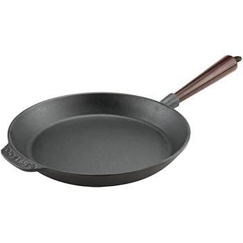 staub bratpfanne mit holzgriff 28 cm