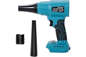 HEIMERDINGER Cordless Dust Blower - Air Blower for Makita Battery 18V with Brushless Motor, 15000 Pa, Lightweight Design for Leaves,Dust,Snow, Lawn Care,Patio Cleaning (Battery Not Included)