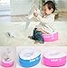 2Color Portable Travel Potty inflatable Potty+Disposable Liners10+Absorbent pads10 (BLUE)