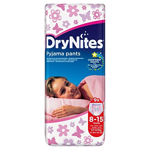 Huggies 8-15 years DryNites for Girls 9 per pack