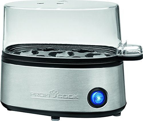 ProfiCook PC-EK 1124 Eierkocher für bis zu 3 Eier, Edelstahl, Messbecher mit Eipicker - 2