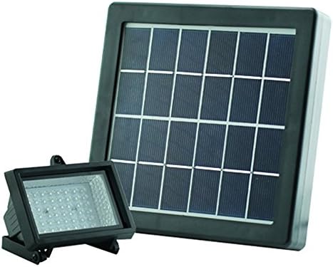 SHHE Outdoor Solar Floodlight 48 Leds 4.5W Waterproof Solar Powered Spotlights Security Lighting for Garden Landscape (Green)