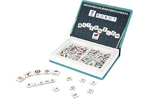 Janod J02712 Magneti'Book Alphabet Educational Game, English Version