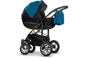 DEIN-BABYLÄDCHEN Kinderwagen-Set Craft Eco 2 in 1 inkl. Sportsitz und Zubehör in 16 Farben