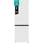 Hisense RB372N4AWE &ndash; Combi Refrigerator, Efficient Class E, Capacity 292 L with 180 cm High, Vegetable Drawer, 4 Stars Freeze