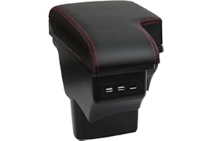 OYHCM Armlehnen für Nissan juke Mittelarmlehne Armauflage Zweilagige Mittelkonsole Armlehne Staufach