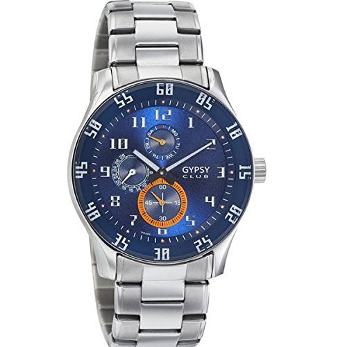Gypsy Club Analog Aqua Blue Dial Men