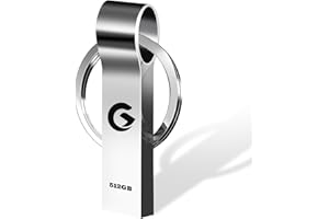 Bushyard USB Stick 3.0 512 GB Große Lagerkapazität Speicherstick Stabile Übertragung USB-Flash-Laufwerk Metall Wasserdicht Datenspeicher 512 GB für PC/Computer/Tablet/Laptop/Auto