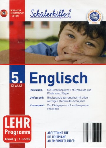 Preisvergleich Produktbild Schülerhilfe! ~ Englisch - 5. Klasse (Lehr-Programm Gemäß §14 JuSchG) [CD-ROM]