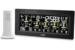 La Crosse Technology - SW404 Station Météo J+4 avec connexion Wifi - Noir