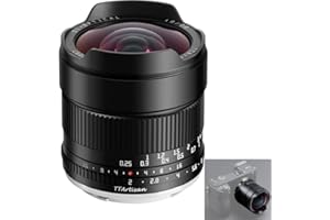 TTARTISAN Obiektyw 10 mm F2 APS-C MF Ultra szeroki kąt do aparatów Sony E-Mount A5000 NEX-3 A7 A7II A9 i innych