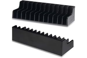 OSTENT 2 x support de support de support de stockage de disque de CD de boîte de carte de jeu pour Nintendo Switch Console