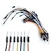 Produktbild GenoechoAirylve GENOECHO – Breadboard Jumper Cable – 65 PCS Steckbrücken Drahtbrücken Kabel Wire – für Arduino und Genuino Prototyp geeignet
