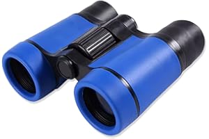 Anmete Children Binoculars Shockproof Compact Binoculars for Bird Watching Educational Learning Kids Binoculars for Hiking Safari Sightseeing Outdoor Binoculars Toy Gift for Kids Age 3-12 Year Old