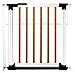 BabyDan Aluminium True Pressure Fit Safety Gate (Beech/Silver)
