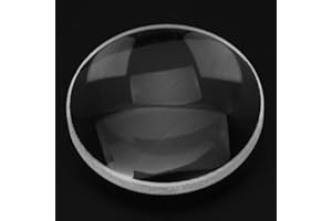 ‎OUMEFAR K9 Optisches Glas Doppelte Konvexe Linse Brennweite 100mm Durchmesser 30mm Optisches Verarbeitungsglas Lupe 100mm Brennweite Polierte Optische Linse Sehr Gut Geeignet für Physikunterricht