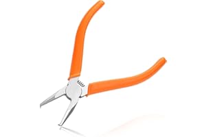 LEONTOOL Frez poprzeczny SMT / SMD, szczypce do cięcia bocznego ostrza 90 stopni, frez kątowy z bardzo długimi płaskimi końcówkami z krawędzią tnącą 0,16 cala, do ciasnych miejsc