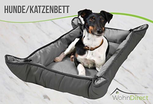 Portable Pet Bed | Comfortable, Foldable, Washable, Practical, Easy to Clean | Ideal Travel Friendly Sleep for Cats &amp; Dogs | Mobile 2 in 1 Blanket + Nest | Both Sides Can be Used | 65 cm x 80 cm x 4 cm