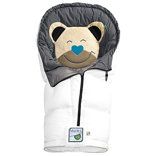 Preisvergleich Produktbild Odenwälder Fußsack Mucki L 2014 / 2015, Design:weiß