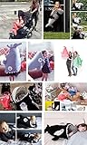 DINGANG® Baby Bunting Bag, Schlafsack Shark Swaddling Decke Winter-100% Baumwolle – Einsatz in Outdoor-Kinderwagen oder klimatisierte Zimmer-Sommer / Winter-Dual-Use - 5