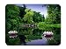 Produktbild Mouse Pad - Flowers in The Water Bridge Park - Customized Rectangle Non-Slip Rubber Mousepad Gaming Mouse Pad
