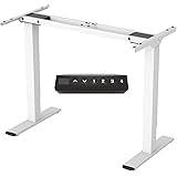 - Flexispot electrically infinitely height-adjustable table frame, height-adjustable desk, fits all standard table tops. - Wi