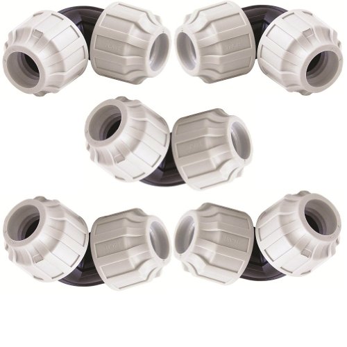 Preisvergleich Produktbild STP fittings Winkelkupplungsset, für 25 mm PE-Rohr