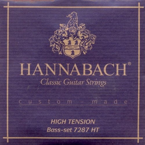 Preisvergleich Produktbild Hannabach 7287 custom made - Bass-Satz Konzertgitarre, high tension