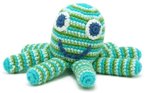 Octopus Rattle - Green