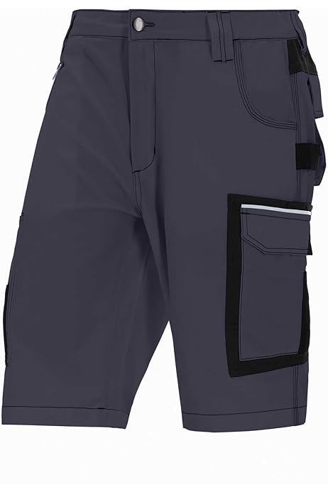 Arbeitsshorts Herren Kurz Arbeitshose Shorts Bermuda – Kurze Sommerhose Für Maler, Handwerker, Gr. 46-60 Arbeit Shorts