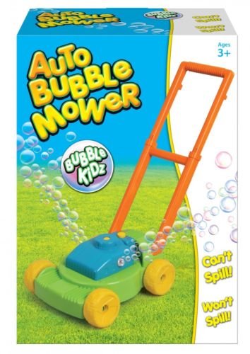 NEW CHILDRENS KIDS AUTO SPILLPROOF BUBBLE BLOWING LAWN MOWER OUTDOOR GARDEN TOY *FREE DELIVERY* FAST DISPATCH*