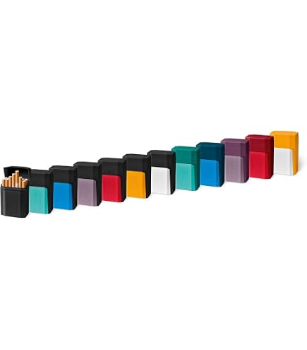see through cigarette case The New Transparent Cigarette Case with Tungsten Cigarette Lighter  Automatic Ejection Fine Smoke 20 Sticks Best-selling Lighter