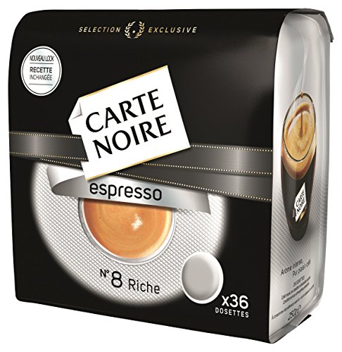 Ean Carte Noire Espresso Classique N 8 180 Dosettes Souples Lot De 5 X 36 Buycott Upc Lookup