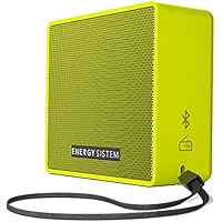 Energy Sistem Music Box 1+ - Altavoz Portátil, Bluetooth v 4.1, 5 W, microSD MP3, Radio FM, Audio-In, Color Verde (Pear)