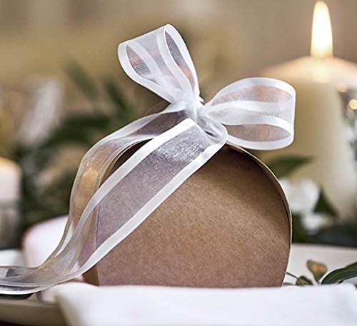 10 Stk Geschenkboxen natur braun gewölbte Kartons Boxen Gastgeschenke für Hochzeit Babyparty Taufe Geburt Gastgeschenk Give Aways Wölbung PUDP21 - 2