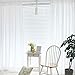 Produktbild GUOCAIRONG® Tulle Vorhänge Schlafzimmer Translucidus Modern Home Fenster Dekoration Weiß Sheer Voile Vorhänge für Wohnzimmer 1 Stück , 4*2.7m