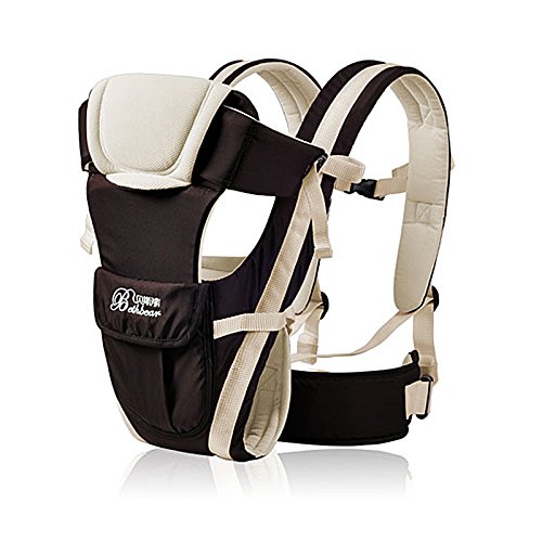 Yosoo Ergonomic Natural Fit Soft Backpack Baby Carriers Hip Seat Sling Best Back Support Forward Facing for Newborn & Child - Backpack & Kangaroo