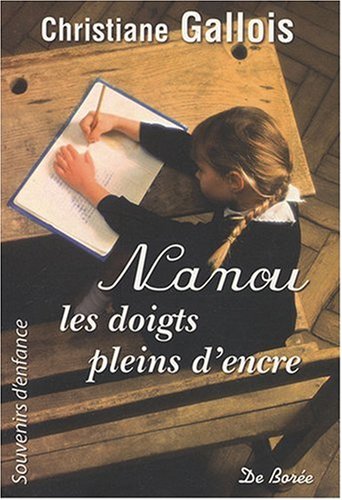 couverture de : Nanou, les doigts pleins d'encre